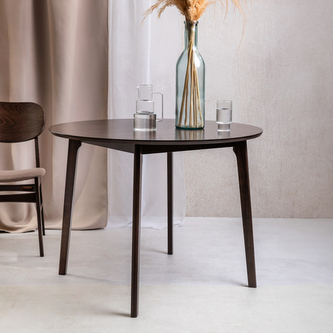 Stół | MALTI | ciemnobrązowy | 120x120x75 cm | 711992