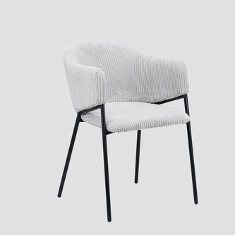 Krzesło | PRAZER | Szare | 55x60,5x78 cm | 737954