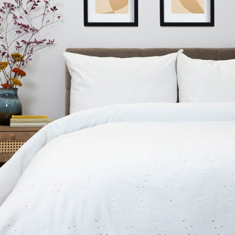 Pościel | LILITH | perkalowa haftowana PREMIUM | 160x200  + 2*50x60 cm | 880853