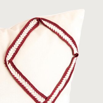 Poszewka | SYLVIA | z geometrycznym wzorem | 45x45cm | 749452