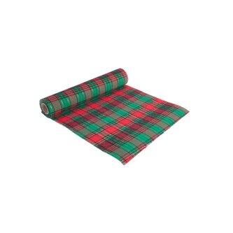 Bieżnik | BOWE | w kratę | 28 x 270 cm | 711121