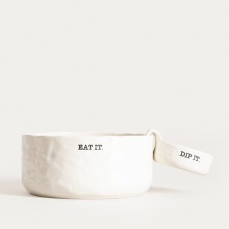 Naczynie do serwowania | MINK | z miejscem na dip | 17 cm | 753718