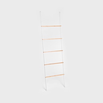 Drabinka | TARU | na ręczniki biała | 45x2x159,5 cm | 732614