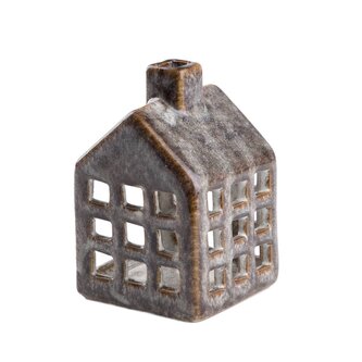 Lampion | ESMALTE | domek ceramiczny | 6,5x6,5x10 cm | 707377