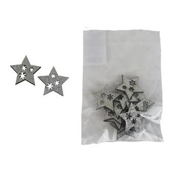 Dekorační hvězda, 12 ks D7441