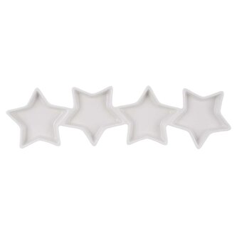 Miska porc. hvězda servír. dělená 29,5x8,5 cm