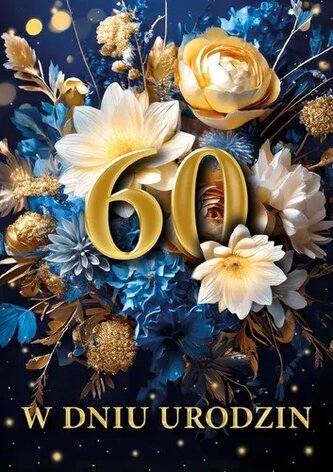 Karnet FL 3D ZMIENIAJĄCY OBRAZ 60 NIEBIESKI