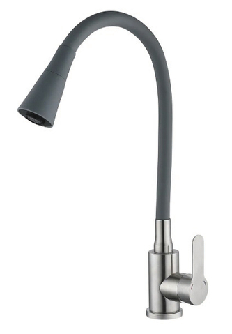 Dřezová baterie,DAX-011 REFL.GRAY, šedá | DAX-011 REFL.GRAY