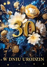 Karnet FL 3D ZMIENIAJĄCY OBRAZ 30 NIEBIESKI