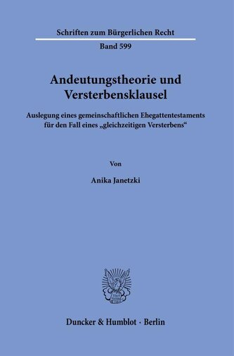 Andeutungstheorie und Versterbensklausel