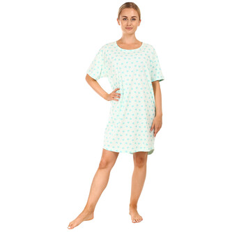 Dámská noční košile Gina zelená (19138-LYMMMZ) XXL