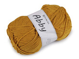 Pletací příze Abby 100 g - 1 ks - 9 hořčicová