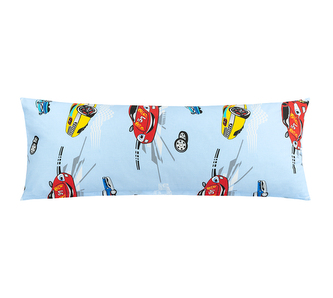 POVLAK na relaxační polštář - Modrá,Žlutá,Červená - 50x145 cm