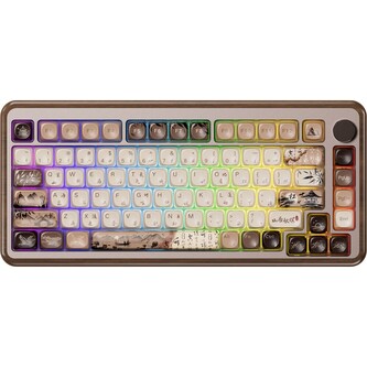 Akko MU02 Mountain Seclusion Akko Rosewood herní klávesnice (US)