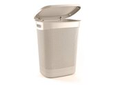 PLASTOVÝ KOŠ NA PRÁDLO LAVADO 45X37X57CM 52L KRÉMOVÝ
