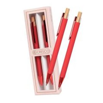 Długopis +ołówek Dyplomat czerwień dla Nauczyciela