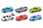Auta závodní kovová 4 ks 7,5 cm