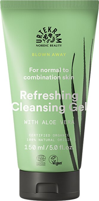 Urtekram Čisticí gel s citronovou trávou BIO (150 ml) - pro normální a smíšenou pleť