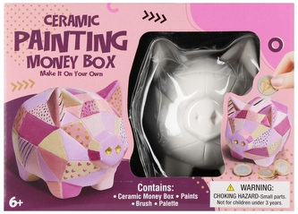 Zestaw kreatywny do malowania skarbonka Świnka MEGA CREATIVE 567921