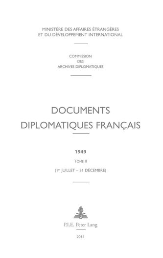 Documents diplomatiques français