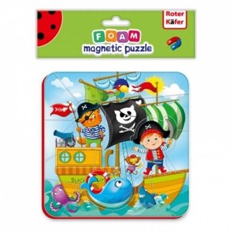 Miękkie magnetyczne puzzle Piraci