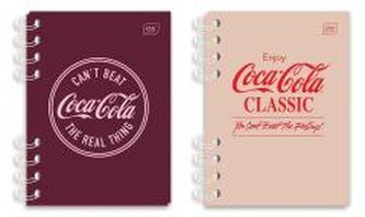 Notes na spirali 80K kratka Coca Cola (10szt)