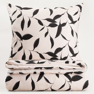 Pościel | LYDIA | satynowa z dekoracyjnym wzorem | 160x200 + 2*70x80 cm | 755545