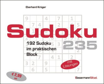 Sudokublock 235 (5 Exemplare à 2,99 EUR)