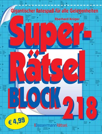 Superrätselblock 218 (5 Exemplare à 4,99 EUR)