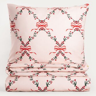 Pościel | PINKETTE | bawełniana różowa | 140x200 + 1*70x80 cm | 758898