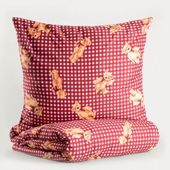 Pościel | NALLAR | z mikrofibry w misie | 220x200 + 2*70x80 cm | 759031