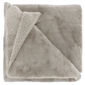 Heboučká hřejivá deka Torvah v zámecké šedé