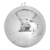 Zrcadlová stříbrná koule, 50 cm