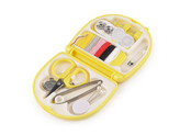 Cestovní šitíčko v plastové krabičce - 1 ks - 1 žlutá