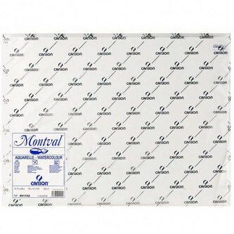 Aquarelový papier Montval A2 185g 50x65cm balenie 25 listov Aquarelový papier Montval A2 185g 50x65cm balenie 25 listov