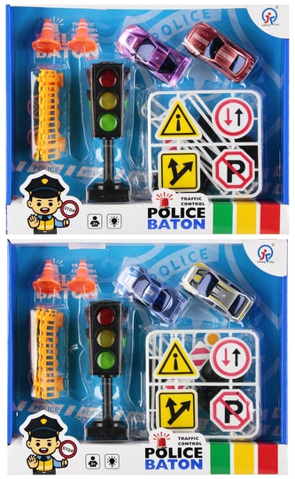 ZEST POLICYJNY AKCES DROGOWE B/O 27X22X4 MC48/96