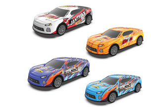 Auto driftovací kovové závodní na setrvačník 17 cm