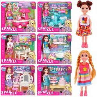 Lalka z akcesoriami MIX Lalka z akcesoriami MIX