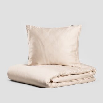 Pościel | BAMSA | bambusowa beżowa | 160x200 + 2*50x60 cm | 725258