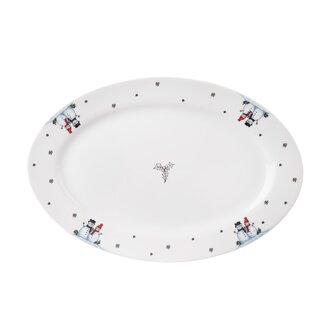 Talíř porc. serv. SNĚHULÁK 30x20,5 cm