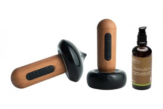 ELEEELS S2 Kolekce masážních hůlek s horkými kameny