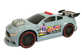 Auto závodní s efekty 21 cm