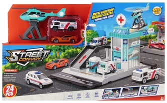 Parking Pogotowie z akcesoriami metalowy 571414