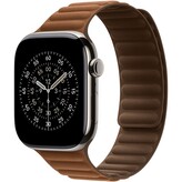 Apple Watch 49/46/45/44mm karamelový magnetický tah S/M