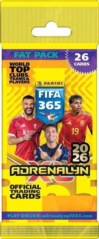 PANINI FIFA 365 2025/2026 - ADRENALYN karty - FATPACK