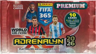 PANINI FIFA 365 2025/2026 - ADRENALYN karty - PREMIUM PACKET
