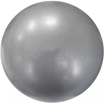 Míč overball 200mm stříbrný fitness gymball rehabilitační do 100kg