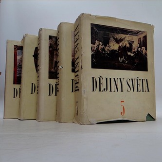 Dějiny světa 1-5 (komplet 5 svazků)