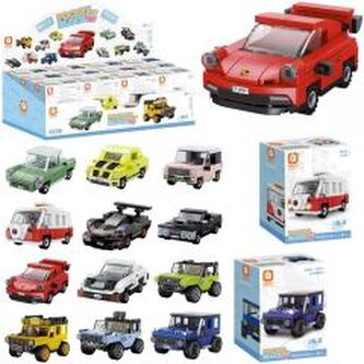 Klocki auto 80+el MIX