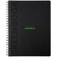 Clairefontaine, Zápisník s pevnými deskami Rhodia Greenbook, A4+, 80 listů, linkovaný, černá